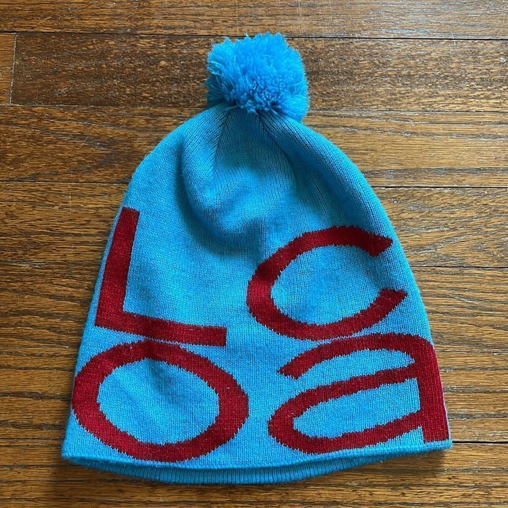 Coal Blue and Red Logo Puff Ball Hat - Picture 2 of 4